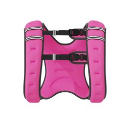 Adjustable Weighted Running Equipment Weighted Workout Vest (Color: Pink)