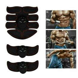 Free shipping ABS Stimulator Abdominal Muscle Training Toning Belt EMS trainer Fitness Belt (type: USB charging version)